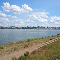 Photo taken at Ленинская дамба by Alex . on 7/6/2018
