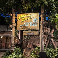 Photo taken at Indiana Jones Adventure Temple of the Crystal Skull by Kate Z. on 1/9/2024