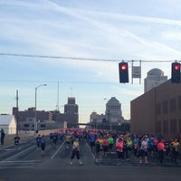 Photo taken at GO! St. Louis Half &amp;amp; Full Marathon by Cindy C B. on 4/7/2013