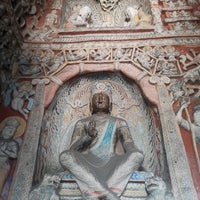 Photo taken at Yungang Grottoes by WT M. on 8/28/2023