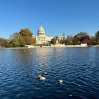 Photo taken at Capitol Reflecting Pool by Leah B. on 11/13/2023