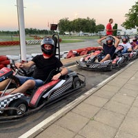 Photo taken at Autokomerc | Karting centar by Nemanja B. on 6/27/2019