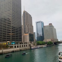 Photo taken at Wolf Point Chicago River by Yara on 5/24/2022