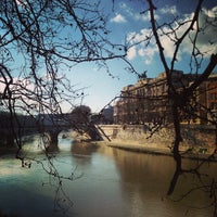 Photo taken at Lungotevere Flaminio by Isaac G. on 2/4/2015