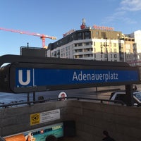 Photo taken at U Adenauerplatz by Markus Y. on 12/21/2015