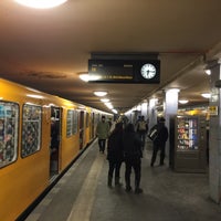 Photo taken at U Weinmeisterstraße by Markus Y. on 1/5/2016