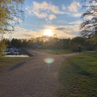 Photo taken at Pajalahden puisto by Markus Y. on 5/13/2020