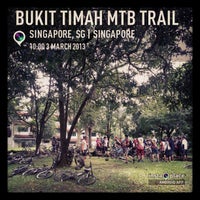 Photo taken at Bukit Timah MTB Trail by Jomar L. on 3/3/2013