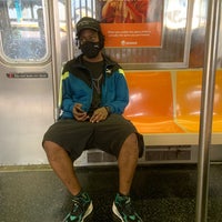 Photo taken at MTA Subway - S Franklin Ave Shuttle by Eva W. on 8/10/2022