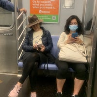 Photo taken at MTA Subway - F Train by Eva W. on 9/16/2022