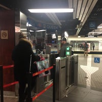 Photo taken at Queen Subway Station by Eva W. on 11/21/2018