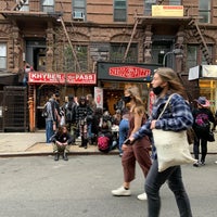 Photo taken at St. Mark&amp;#39;s Place by Eva W. on 4/24/2021