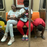 Photo taken at MTA Subway - A Train by Eva W. on 7/11/2022