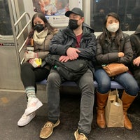 Photo taken at MTA Subway - M Train by Eva W. on 2/27/2022