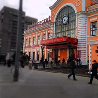 Photo taken at Savyolovsky Rail Terminal by Sergey K. on 4/22/2013