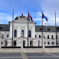 Photo taken at Grassalkovich Palace (Presidential Palace) by carmen b. on 10/22/2023