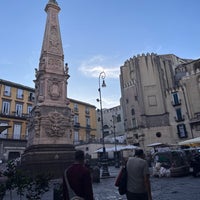 Photo taken at Piazza San Domenico Maggiore by carmen b. on 9/12/2023