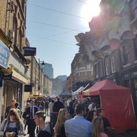 Photo taken at Whitecross Street Market by Thom M. on 10/10/2018