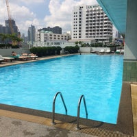 Photo taken at Golden Tulip Swimming Pool by Tanya S. on 1/8/2018