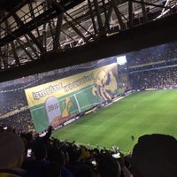 Photo taken at Ülker Fenerbahçe Şükrü Saracoğlu Stadium by Volkan on 3/8/2015