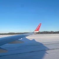 Photo taken at Luleå Airport (LLA) by Aydan T. on 2/28/2022