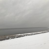 Photo taken at Дикий пляж by Sergey K. on 12/1/2017