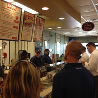 Photo taken at Jersey Mike&amp;#39;s Subs by James T. on 7/22/2013