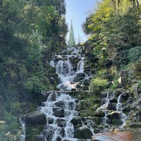 Photo taken at Wasserfall Viktoriapark by Kat L. on 8/15/2023