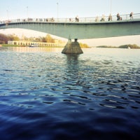 Photo taken at Кремлёвский мост by Саня🌟🌟🌟 0. on 5/9/2013