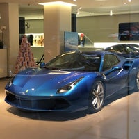 Photo taken at Ferrari &amp;amp; Maserati Show Room by AlohaKarina 🌺🌈🏝 on 12/27/2015