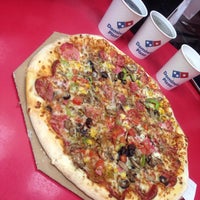 Photo taken at Domino&amp;#39;s Pizza by Elif Y. on 3/27/2019