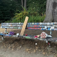 Photo taken at Kurt Cobain Memorial Bench by Maddy B. on 10/14/2022