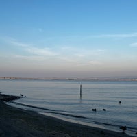 Photo taken at Madison Park Beach by Maddy B. on 10/14/2022