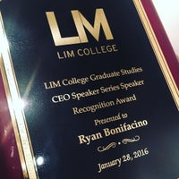 Photo taken at LIM College - The Townhouse by Ryan B. on 1/29/2016