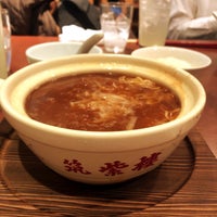 Photo taken at 頂上麺 筑紫樓ふかひれ麺専門店 by K T. on 12/13/2020