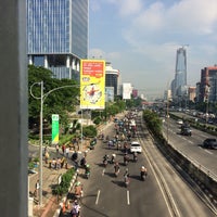 Photo taken at Jalan Jenderal Gatot Subroto by Nur K. on 3/8/2016