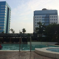 Photo taken at Swimming Pool 5th Floor Hotel Menara Peninsula by Nur K. on 5/19/2016
