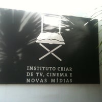 Photo taken at Instituto Criar de Tv, Cinema e Novas Midias by Felipe A. on 4/12/2013