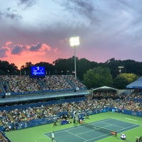 Photo taken at William H.G. Fitzgerald Tennis Stadium by Khalid on 8/7/2022