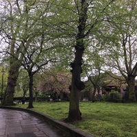 Photo taken at St John at Hackney Churchyard Gardens by Pec A. on 4/27/2018