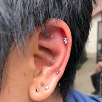 Photo taken at Ancient Adornments Body Piercing by Annie C. on 5/6/2019