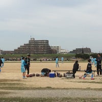 Photo taken at 篠崎サッカー場 by cozi c. on 4/9/2016