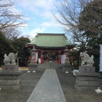 Photo taken at 当代島稲荷神社 by cozi c. on 1/28/2017