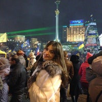 12/15/2013 tarihinde Iryna K.ziyaretçi tarafından Євромайдан'de çekilen fotoğraf