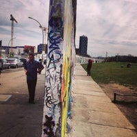 Photo taken at East Side Gallery by Niké G. on 4/15/2013