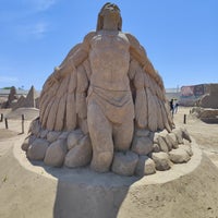 Photo taken at Sandland - Sand Sculpture Museum by Alper U. on 5/1/2023