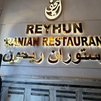 Photo taken at Reyhun Iranian Restaurant by Stalion S. on 4/21/2024