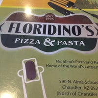 Снимок сделан в Floridino&amp;#39;s Pizza &amp;amp; Pasta пользователем George H. 4/14/2013