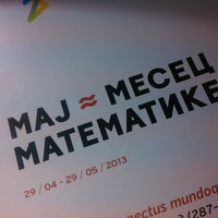 Photo taken at M3 - Maj Mesec Matematike by Srđan T. on 5/16/2013