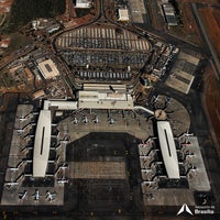 Foto tirada no(a) Aeroporto Internacional de Brasília / Presidente Juscelino Kubitschek (BSB) por Aeroporto Internacional de Brasília / Presidente Juscelino Kubitschek (BSB) em 1/6/2015